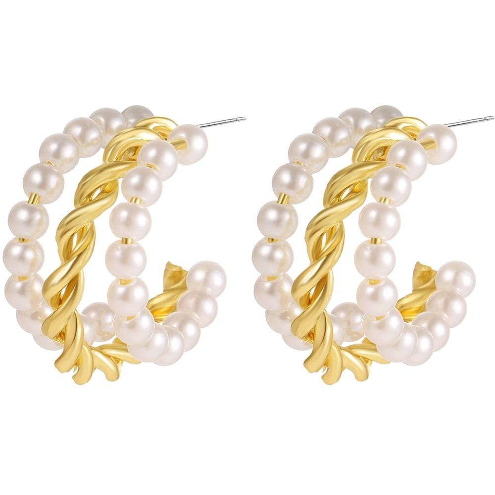 Простые новые модные серьги нерегулярной формы C-образной формы, модные простые серьги, изысканные серьги, ювелирные изделия, подарки