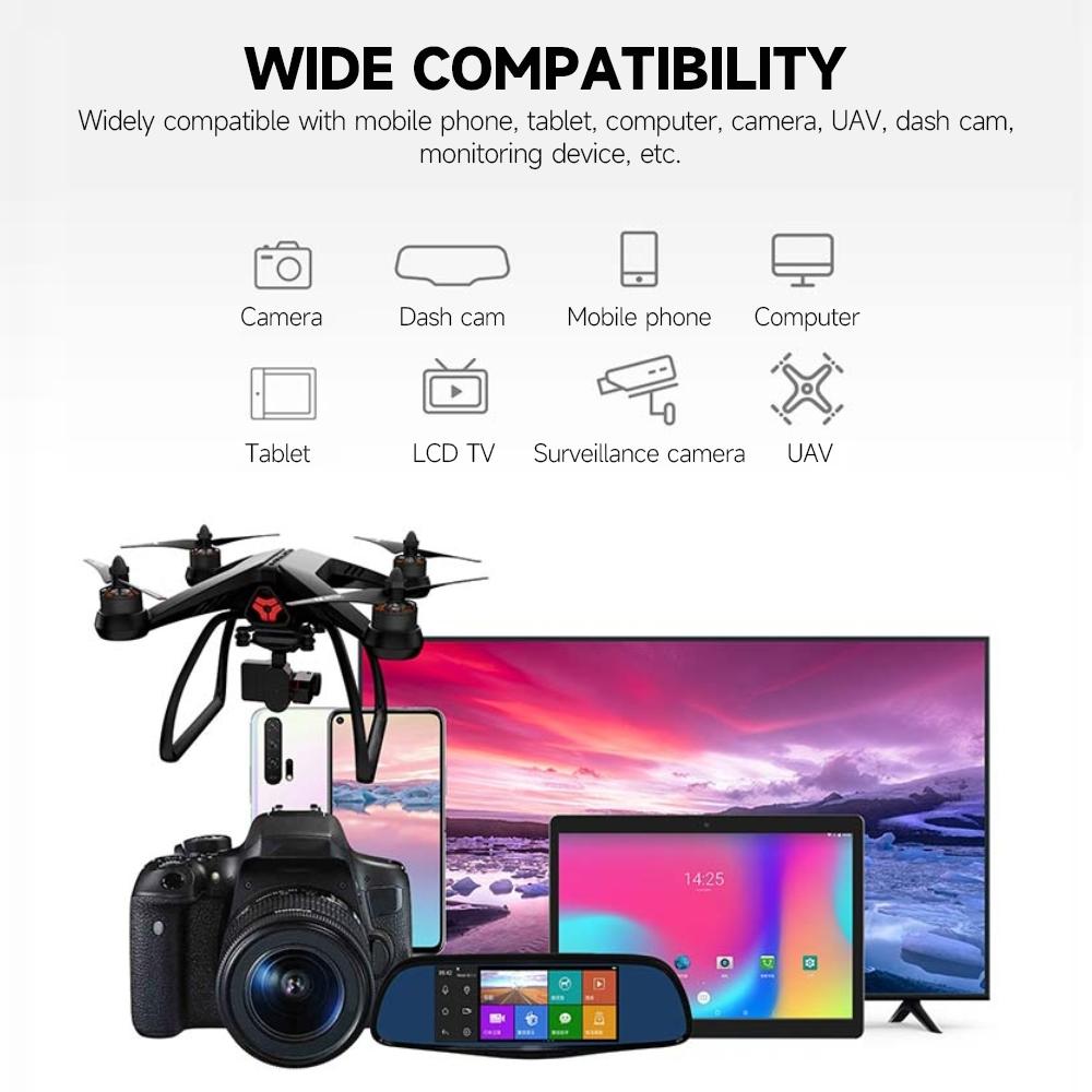 Lenovo Карта памяти TF 256 ГБ 128 ГБ 64 ГБ 32 ГБ TF Flash Class10 высокоскоростная карта памяти совместима с камерой смартфона планшета видеорегистратора A1