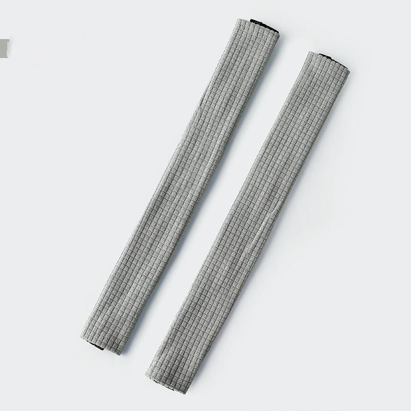 Одна пара однотонных универсальных водонепроницаемых чехлов на подлокотник для офисного стула, домашний эластичный грязеотталкивающий чехол на молнии