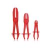 Набор инструментов для хомутов нейлоновых шлангов 3 шт./набор Зажим для тормозной, топливной и водяной линии Плоскогубцы для хомутов Инструмент для работы без рук Инструменты для ремонта автомобилей Плоскогубцы для шлангов