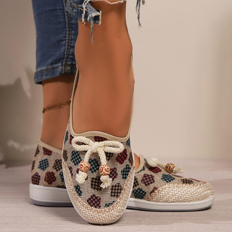 Модные весенне-летние элегантные женские туфли с бусинами и цветами на плоской подошве, повседневные, легкие, нескользящие, новые лоферы