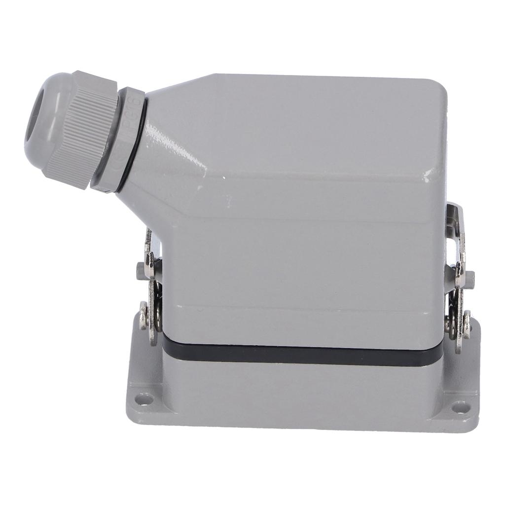 Сверхмощные разъемы Водонепроницаемый авиационный штекер 10 контактов Боковой вывод Промышленные средства управления