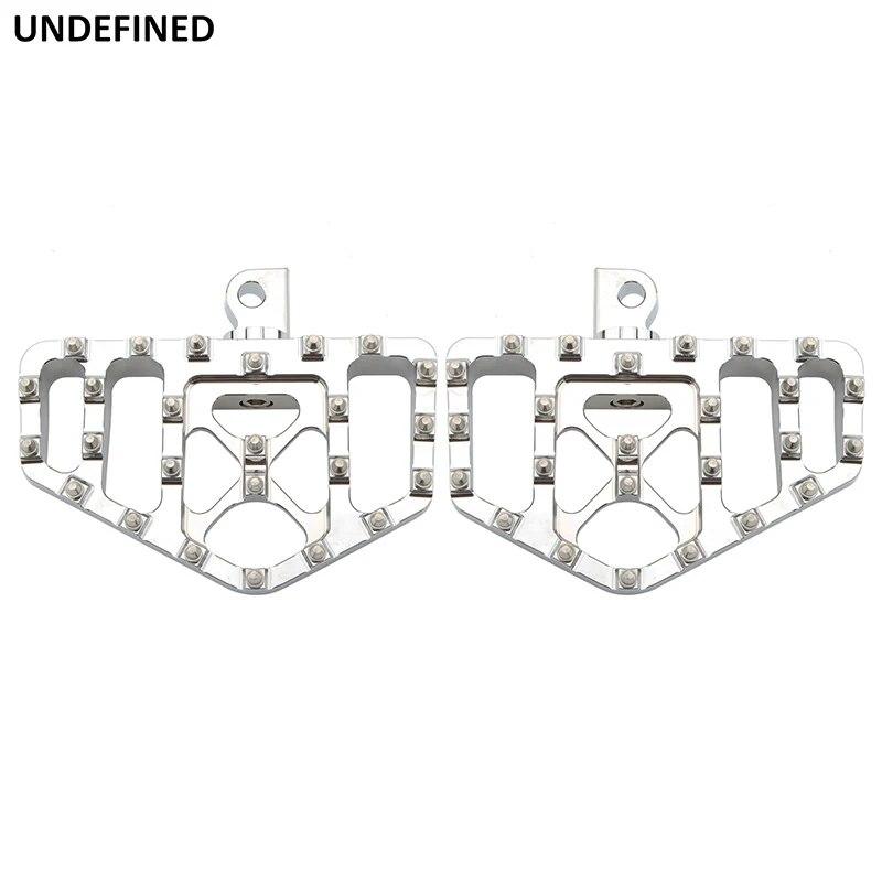 Подножки MX, мини-внедорожные половицы, нескользящие педали, стиль Bobber Chopper для Harley Touring Sportster 883 Dyna FXDF Softail