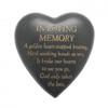 Thoughts Of You Graveside Heart Plaque - In Loving Memory