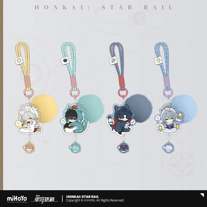 Sunsyea Honkai Star Rail Официальный мерч miHoYo Оригинальный Аутентичный Серия NSSS Q-версия Акриловый стенд Значок Брелок