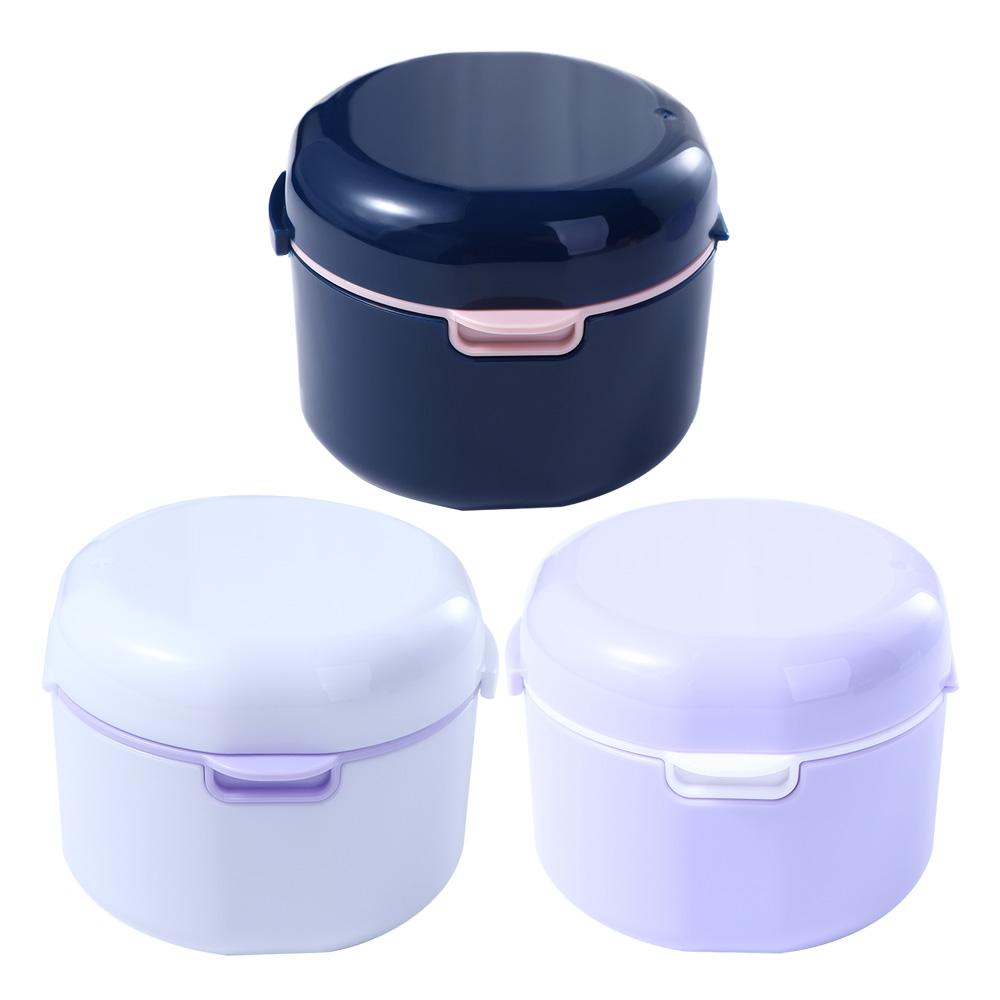 Retainer Unisex Denture Storage False Tooth Bath Case Travel Washing Storage Braces Storage Box