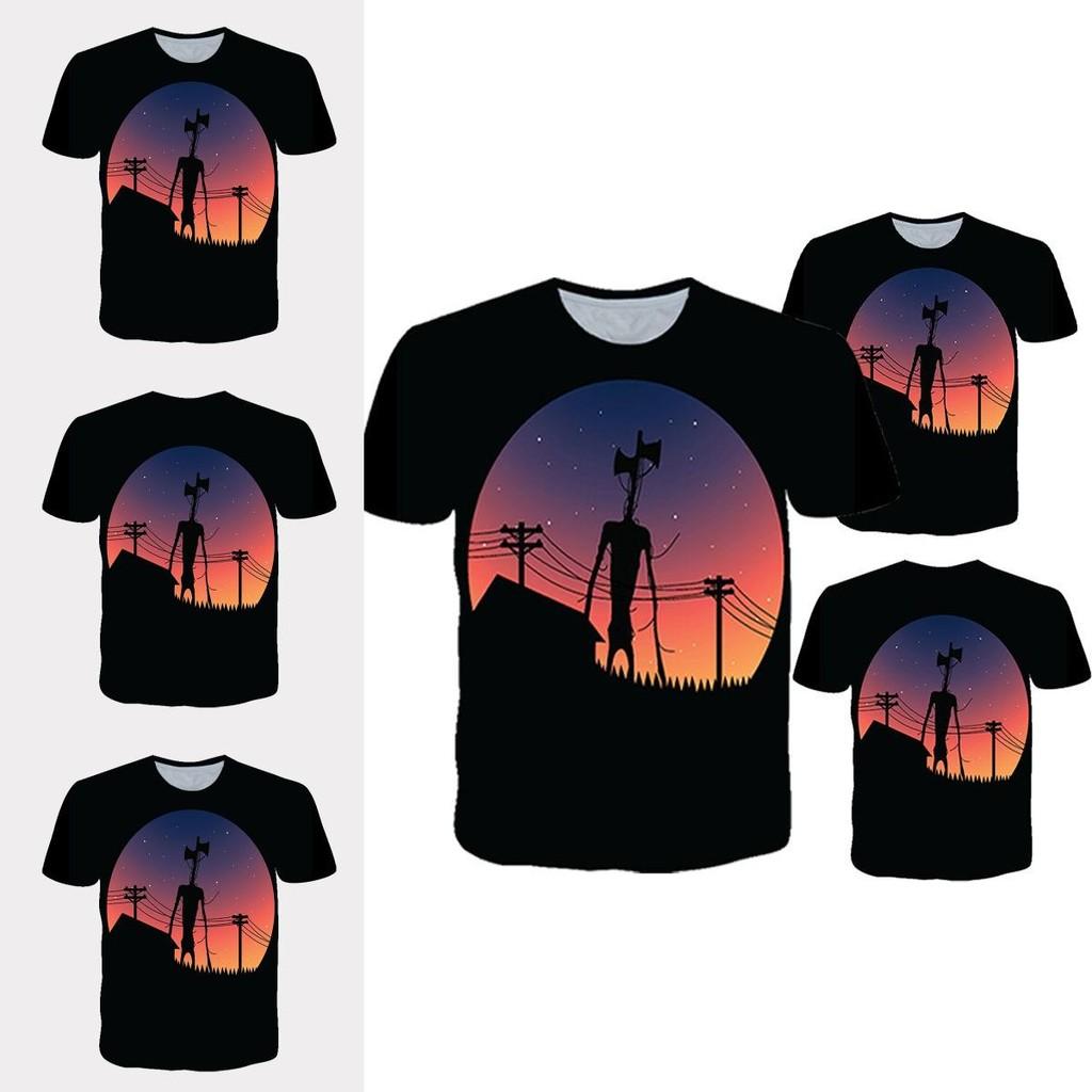 Детская футболка с изображением инопланетного монстра Сиреноголового, ужасающего персонажа городской легенды