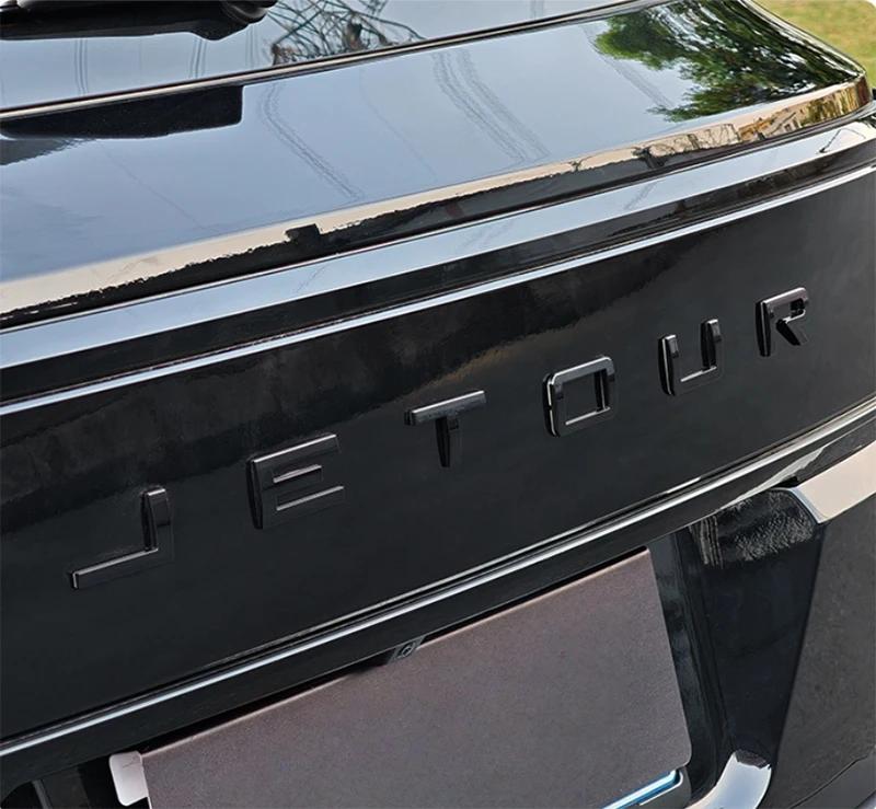 Подходит для Jetour Shanhai T1 2024 2025 Автомобильный логотип-наклейка на капот Модификация Автомобильные аксессуары для экстерьера Автомобильная наклейка с буквами на багажник