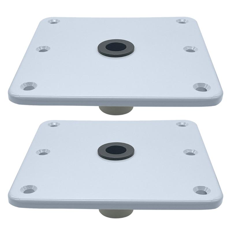 Corrosion Resistant Seating Pedestals Aluminum Alloy Suitable for Fishing and Watercrafts Canoes Outdoor and Marine Use