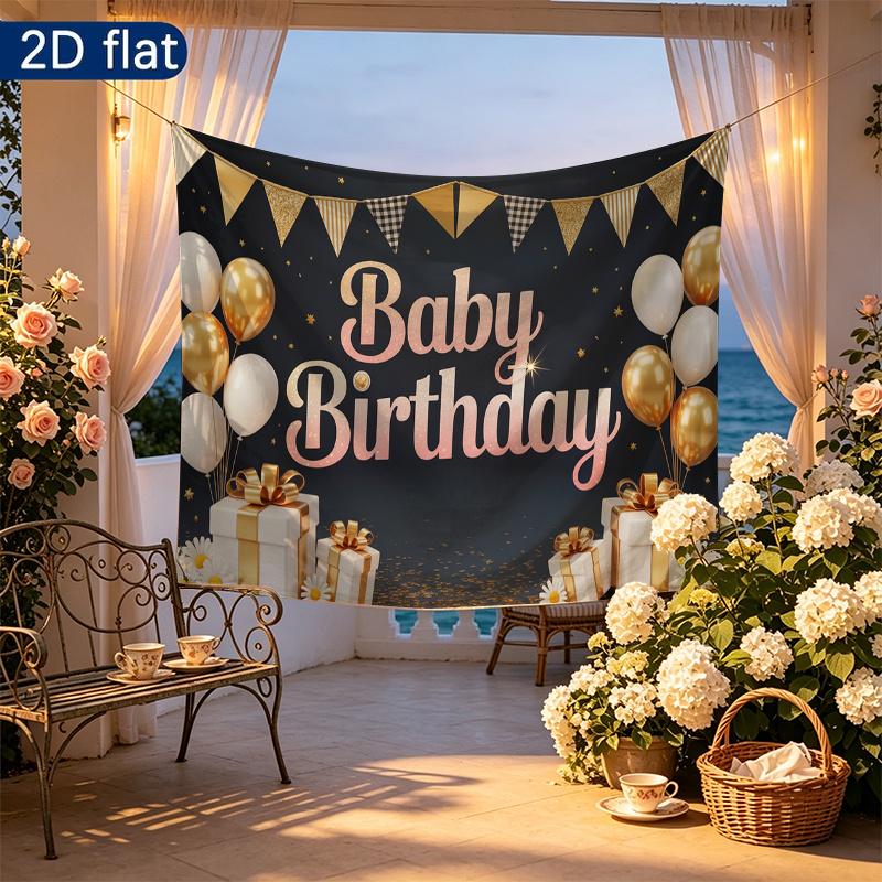 Party Backdrop Balloon White Photo Booth Background Front Door Decor