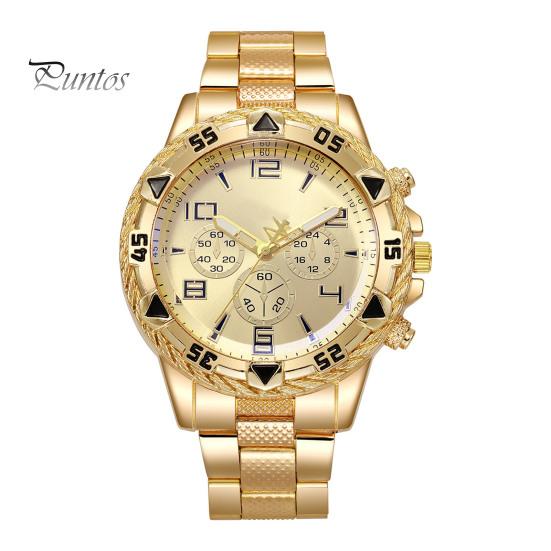 Мужские деловые часы, роскошный ремешок из сплава, 3 руки, минималистичный металлический мужской костюм, кварцевые часы, модные украшения, подарок на день рождения