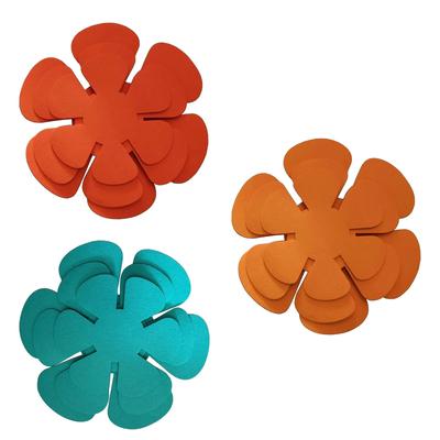 12 шт., защита для кастрюль и сковородок, антипригарные антипригарные разделительные подушечки, теплоизоляция дна кастрюли, защита кухонной посуды, инструмент