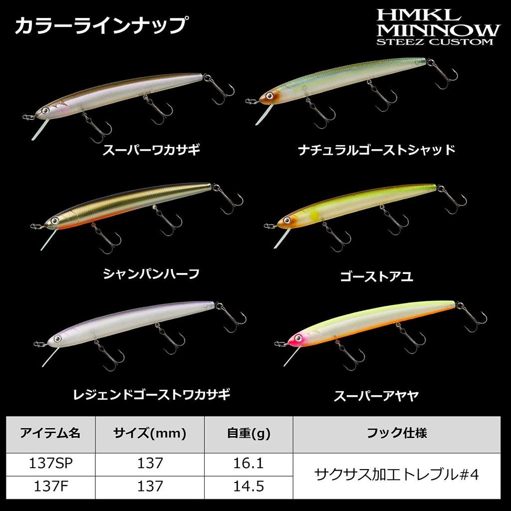 Daiwa Hankul Minnow Steez Custom 137F