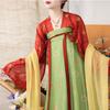 Restore The Chinese Tang Dynasty Style Hanfu Women, Breast-length Skirt Suit For Women