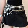 Vintage Metal Tassel Waist Chain Round Ethnic Style Belt  Dress Accessories