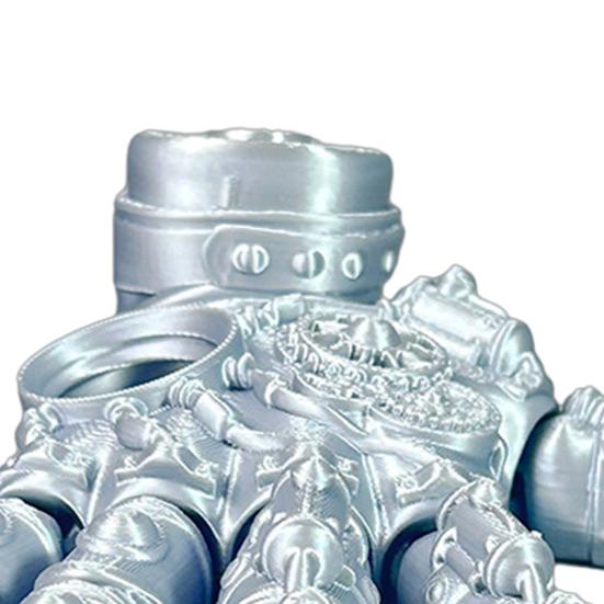 3D-печатная механическая рука фигурка подвижные суставы роботизированная рука статуэтка снятие стресса ладонь фиджет-игрушка украшение для дома офиса настольное украшение