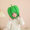 Плюшевая шапка головной убор зеленый удобный милый праздничный декоративный колпак на Хэллоуин для вечеринки новоселье