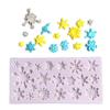 Cake Decorating Candy Christmas Baking Mould Fondant Snowflake Mold Chocolate