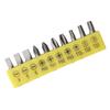 Magnetic Drill Bit Magnetic Drill Bit Screwdriver Bit Set Slotted Cross Bit Set