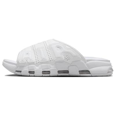 Белые кроссовки унисекс Air More Uptempo Slide Triple FD9883-101