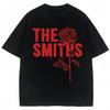 Футболка с графическим принтом Rock Band The Smiths Мужская Женская Модная Хип-Хоп Винтажная Харадзюку Футболки Оверсайз Повседневные Хлопковые Футболки Уличная Одежда