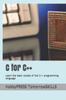 Книга C for C++ : Learn the Basic Vocabs of the C++ Programming Language