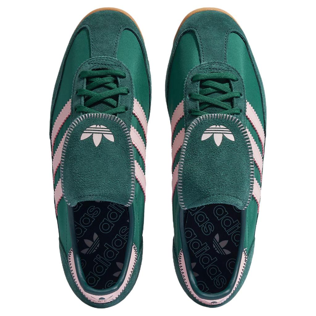 adidas Originals Sl72 Og Lt T Классические Ретро Повседневная Жизнь Обувь Женская Обувь Лесной Зеленый JR2303