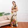 Летнее женское платье без рукавов в богемном стиле, пляжные платья больших размеров, длинные морские платья