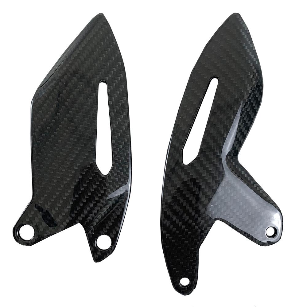 Kawasaki H2 Carbon Fiber Footrest Guard Protection Cover (2015+)