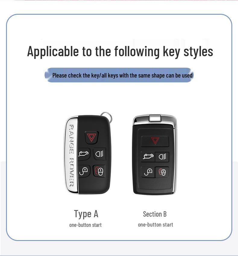 Чехол для ключа Land Rover: Подходит для New Range Rover Sport, New Defender, Discovery 5 - Защитный чехол для ключа для мужчин и женщин