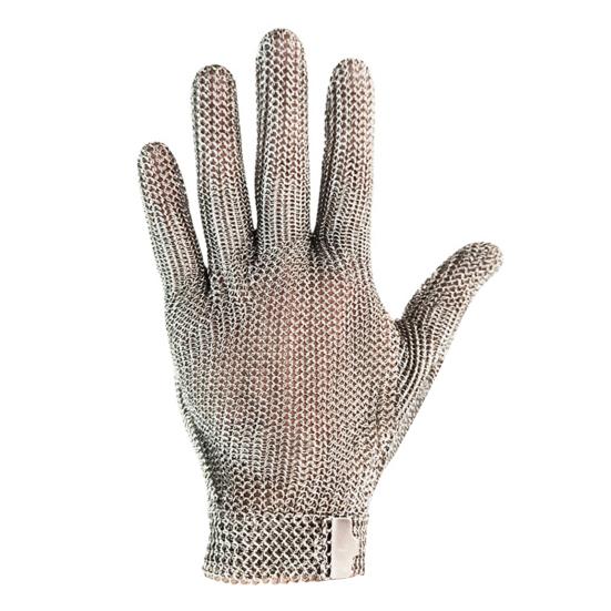 Yousheng Cut Resistant Glove Stainless Steel Mesh Metal Glove Adjustable Wrist Buckle Gloves Multi-Purpose Butcher Glove for Kitchen Cooking
