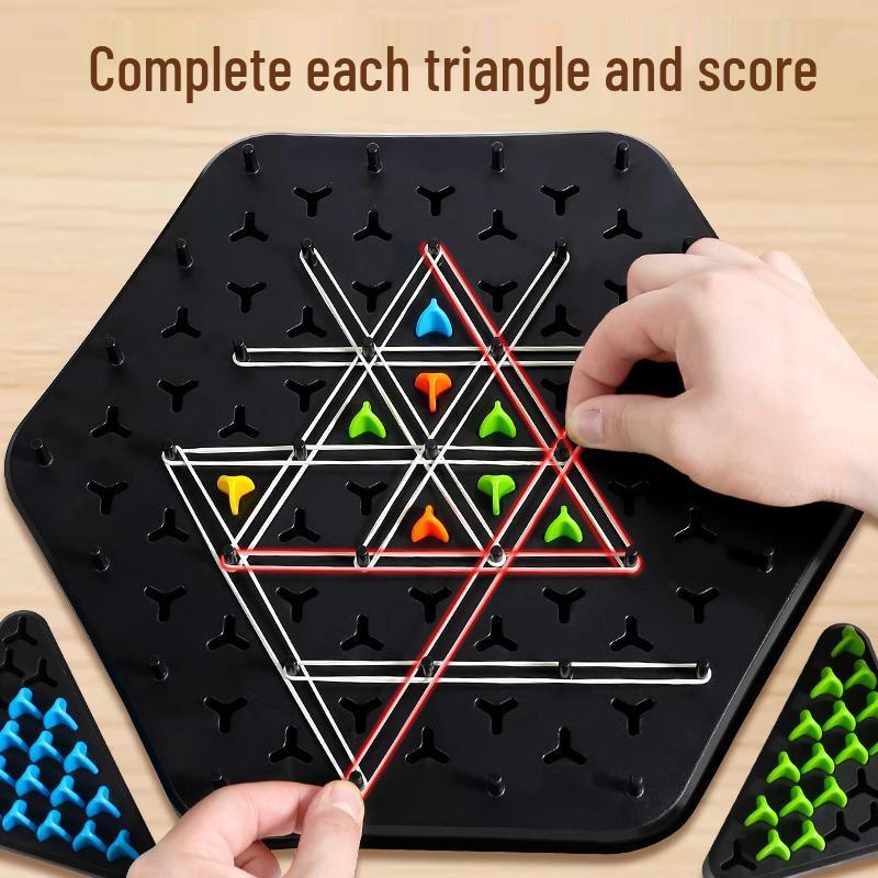 Triangle Chess Battle: Educational Logic and Concentration Game for Kids