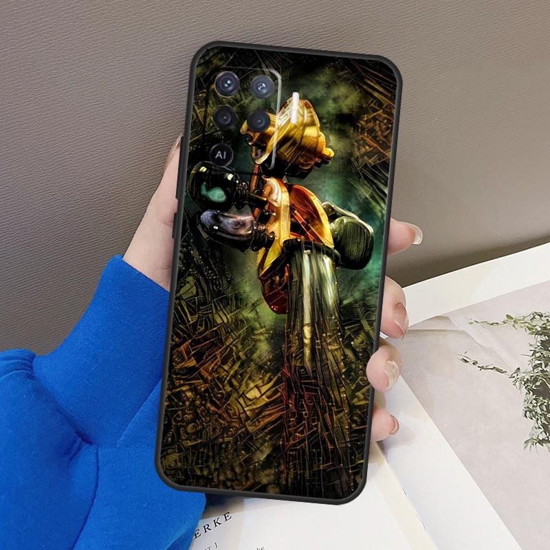 Музыкальные ноты, скрипка, классическая для OPPO Find X3 X5 Pro A9 A5 A31 2020 A15 A16 A52 A72 A1K A83 A91 A54 A74 A94 A53S, чехол