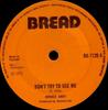 7inch Record HORACE ANDY CORNELL CAMPBELL Dont Try To Use Me Goddess Of Lo BR1120 Bread 1973 UK Reggae Ska Dub Used