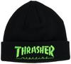 Thrasher Вязаная шапка Neon Mag Logo Neon FR Детская (Логотип Mag, Цвет) [24TH-N51K / Шапка бини] Шапка, Черный,