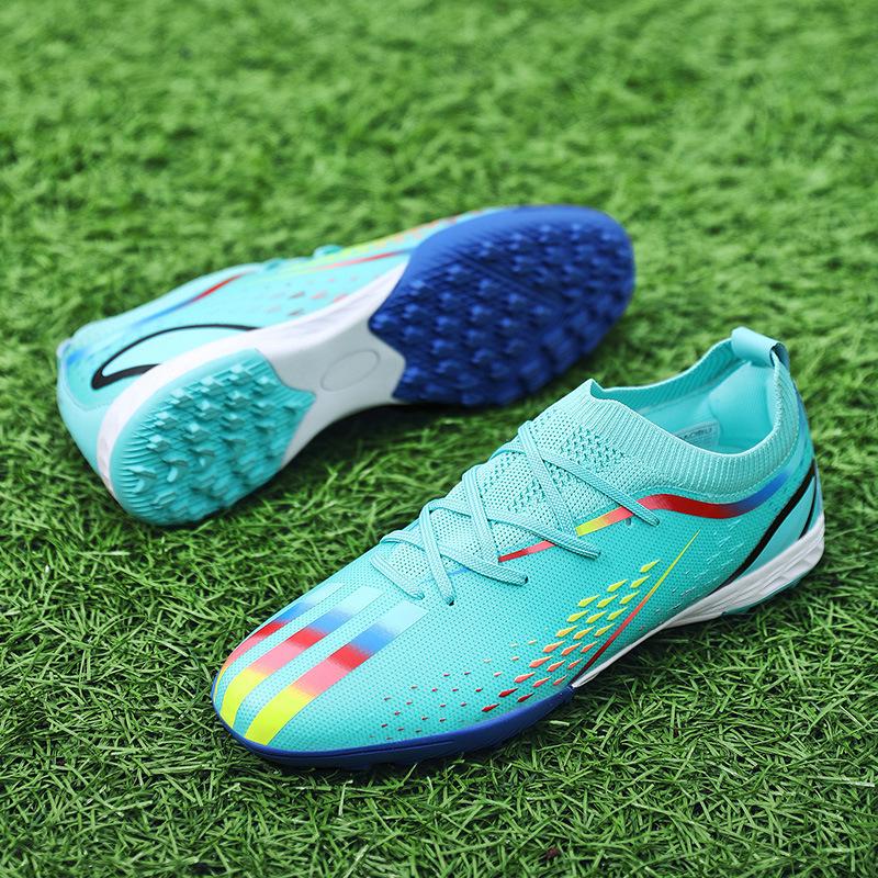 Ronaldo X10 Fly-Knit AG Soccer Shoes for Men and Women - Low-Top Turf Training Cleats