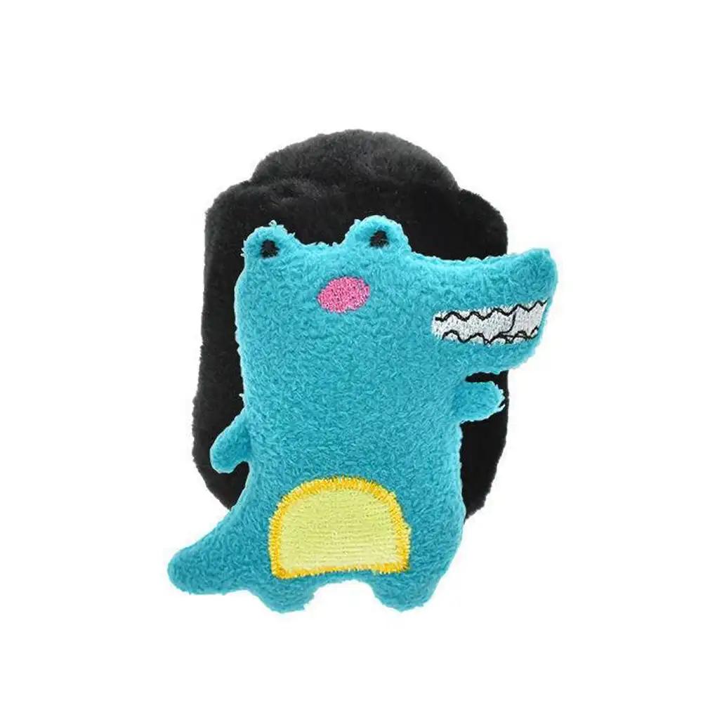 Милый мультяшный автомобильный чехол для рычага переключения передач, мягкий плюшевый чехол для автоматического рычага переключения передач, чехол для ручного тормоза, ремень безопасности, чехол для зеркала заднего вида, автомобильные аксессуары