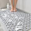 Water Leakage With Suction Cup Porous Bath Mats Bathroom Products Shower Mat Suction Grip Mat