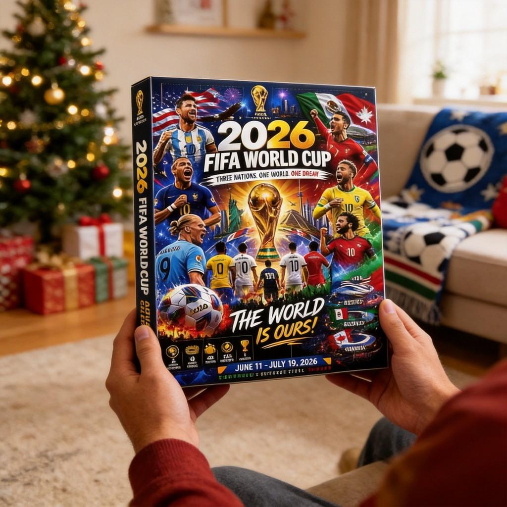 Global Football Cup Advent Calendar Christmas Countdown Decor For Holiday Gift