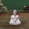 Buddha Statue Decorative Figure Portable Desktop Tabletop Collectible Craft Sculpture Ornament House Decoration