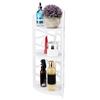 3 Tier Small Corner Shelves Plant Standing Rack for Small Spaces Bathroom Bedroom Organizer