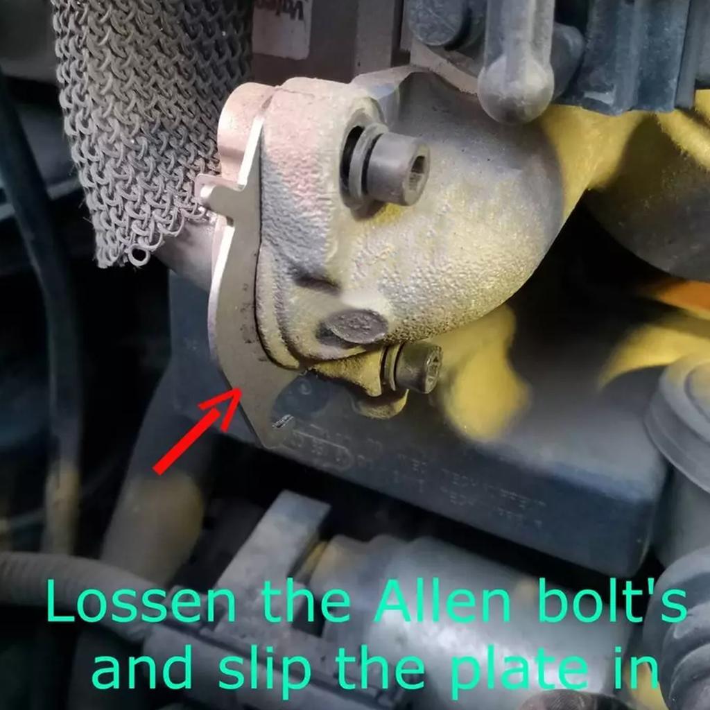 EGR Valve Blank Plate for Ford Mondeo Kuga Focus 2.0L TDCi Euro5 DW10CTED4