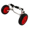 Kayak Trolley Aviation Aluminum 25cm Diameter PU Wheel Adjustable Folding Boat Carrier Cart