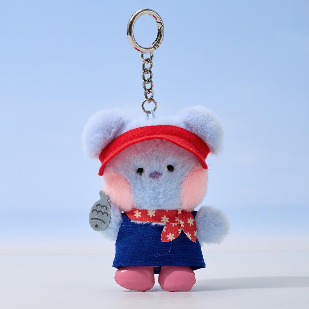 [[LINE FRIENDS] BT21 Плюшевая игрушка-брелок Рынок Чагальчхи Пусана