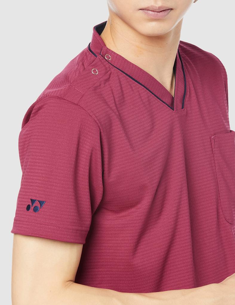 Kiraku Light для медицины и ухода Растягивает Уникальный скраб унисекс, который идеально подходит для борьбы с жарой CY805 15 Бордовый LL [YONEX] уход!