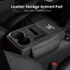 ABO2  Car Armrest Cushion With Cup Holder & Tissue Organizer For Honda CR-V Accord Civic HR-V Pilot Odyssey Fit Jazz Vezel CITY Freed
