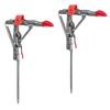 2PCS Automatic Spring Fishing Rod Holder Folding Fishing Pole Mount Bracket Ground Stand