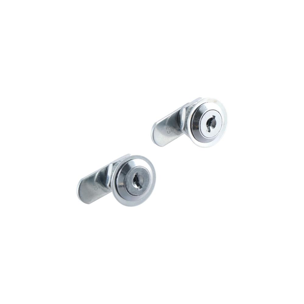 1Pcs Cabinet Door Drawer With 2 Plastic Keys Furniture Hardware Pannlart Locker Padlock