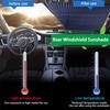 120*45cm Car Retractable Windshield Visor Sun Shade Folding Auto Block Cover