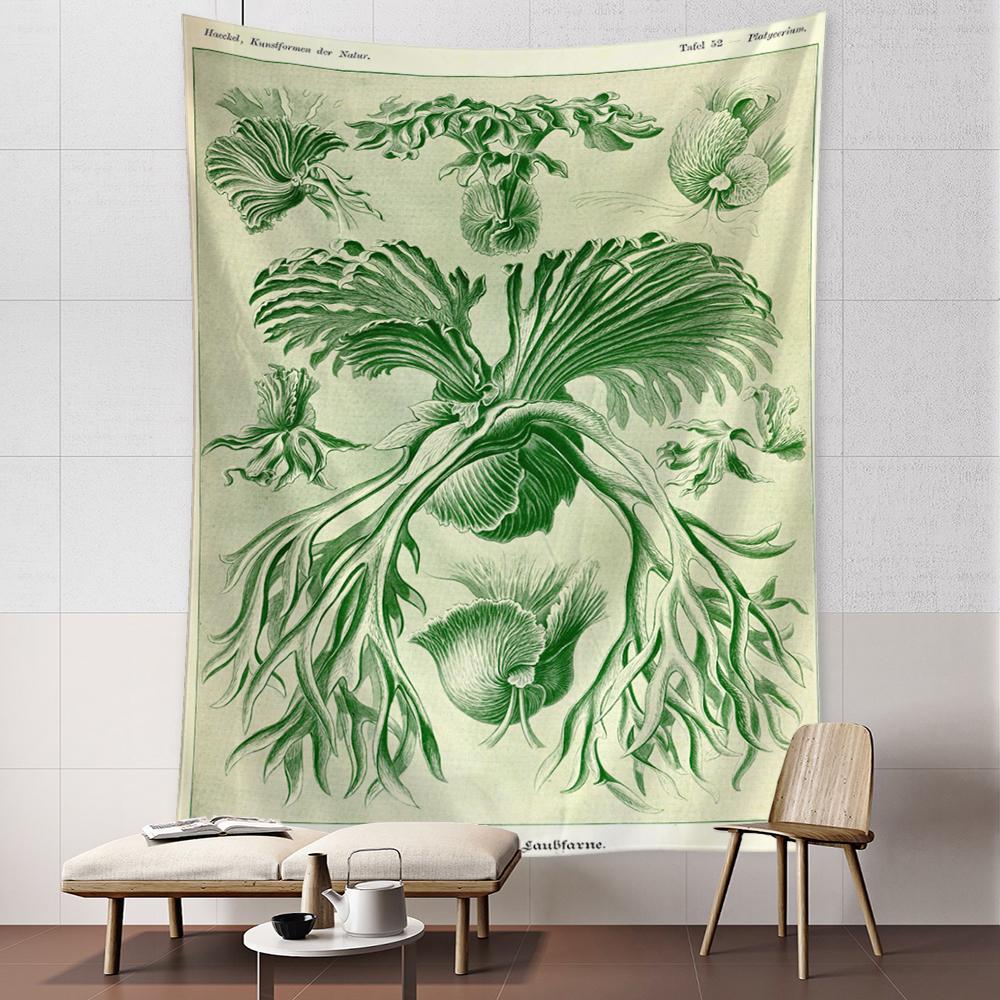 Осьминог Медуза Классификация Карта Гобелен Настенный Художественный Богемный Стиль Психоделический Общежитие Простой Домашний Декор